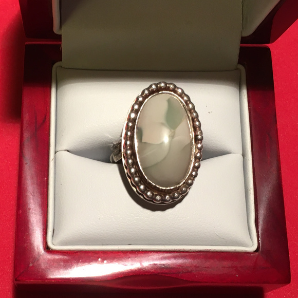 Sterling Silver Jasper Ring - Picture 1 of 2